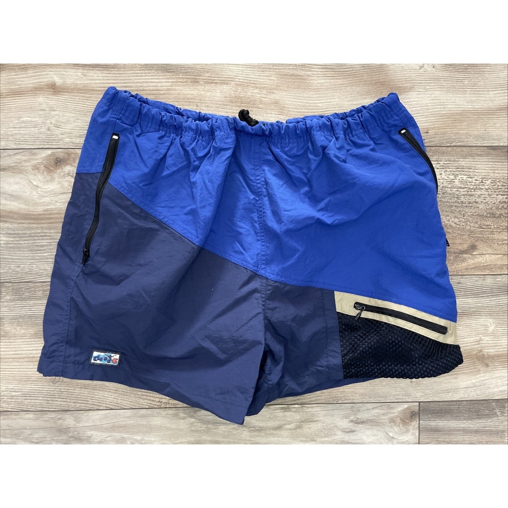 Vintage McIntosh & Seymour 4in Lined Oregon Shorts Mens Medium Soccer Rugby Blue
